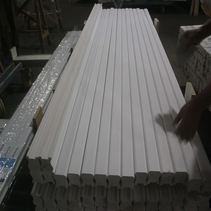 High Cost Performance Wood Stair Parts Wood Hand Rail For Decoration