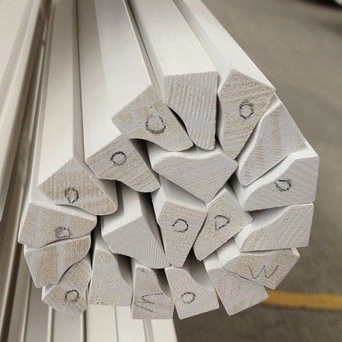 High Performance White Primed Wood Small Mouldings Shoe Or Quarter Round For Baseboard