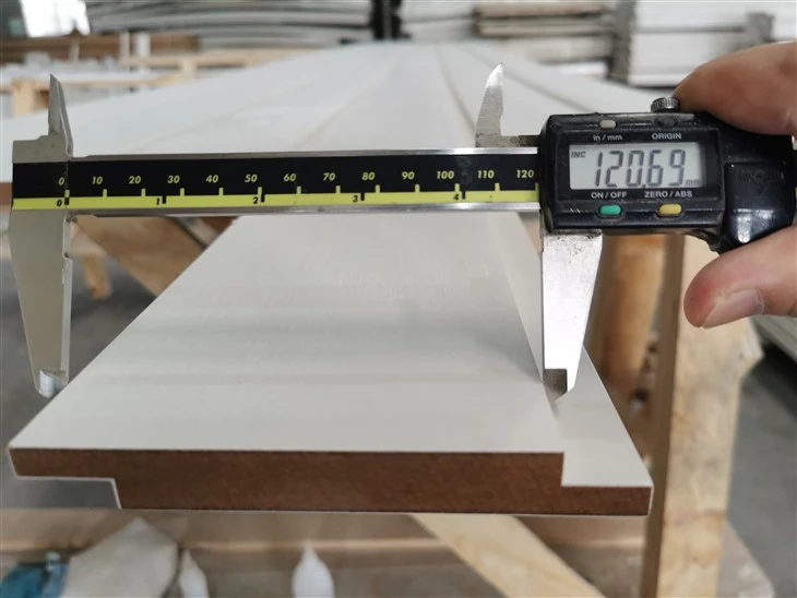 Hoge kwaliteit MDF-wandplaat met witte primer
