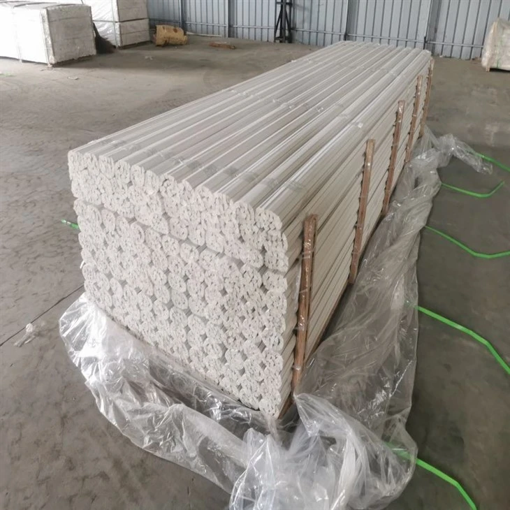 Super Fine White Primed Wood Small Shoe Mouldings Or Quarter Round 106/129 For Baseboard