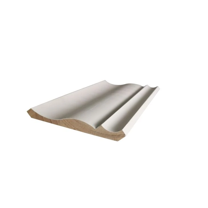 White Primed Wood Crown Molding