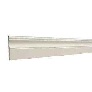 Gesso gecoate plinten
