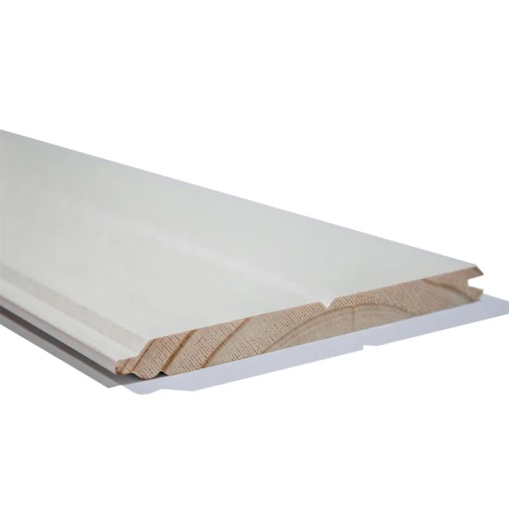 Witte primer voering planken