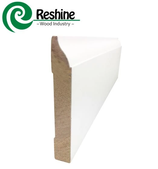Gesso gecoate houten MDF plinten