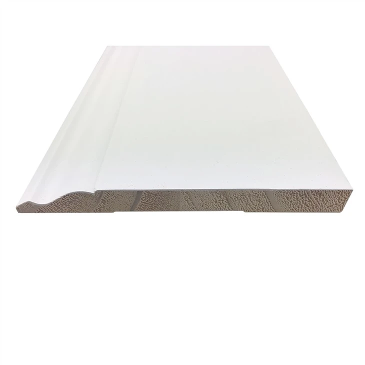 High Quality Solid Wood Primed Baseboard