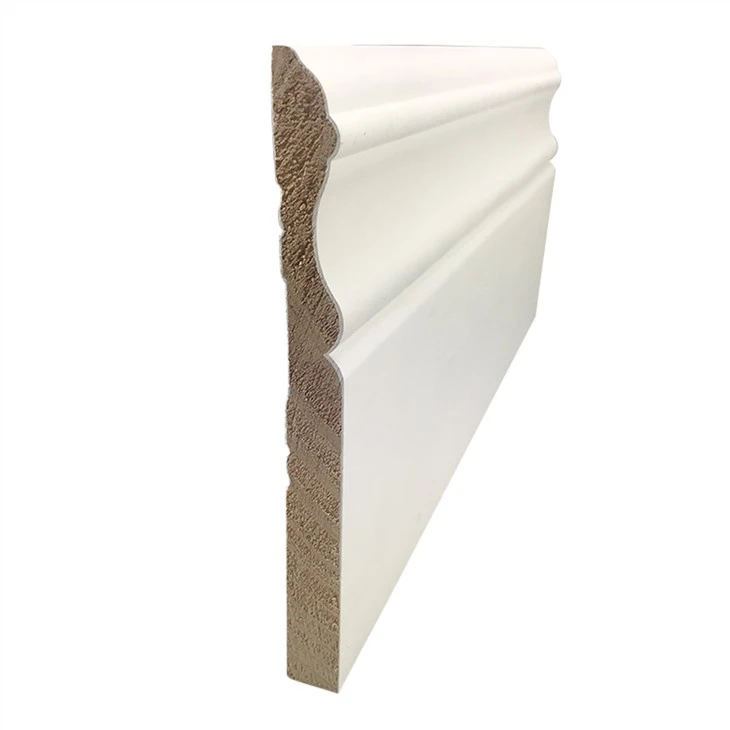 Interieur houten muur plint Primer Panel Molding