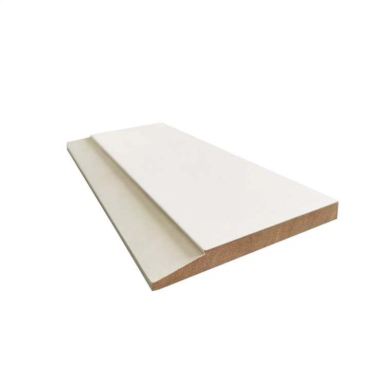 Wit Geprimed Decoratief Interieur Mdf Molding Pine Trim Moulding