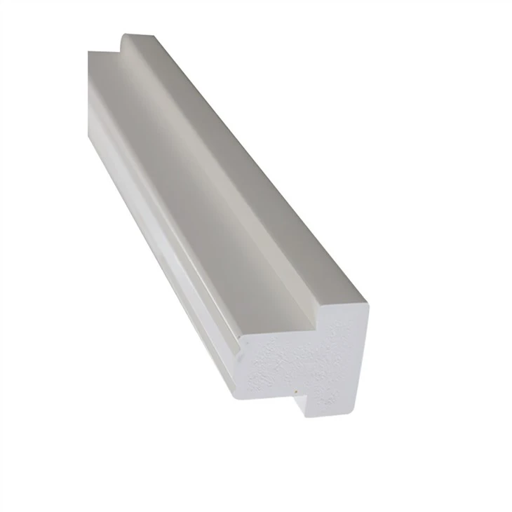 Componenten van witte gegronde PVC-luiken