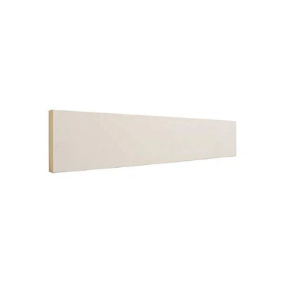 Wit gegronde MDF-plint Vierkante plaat S4S 1x4 1x6 1x8