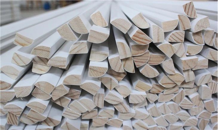 White Primed Shoe Molding
